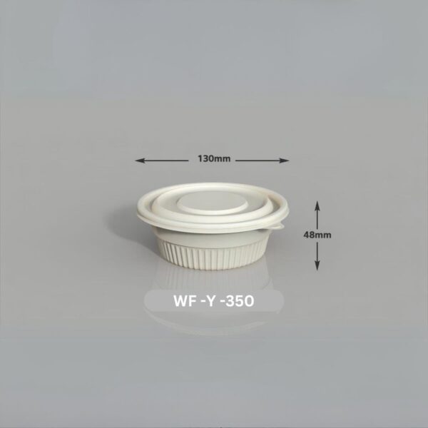WF 3000ml Round Disposable Bowl (WL) – 276 x 98mm