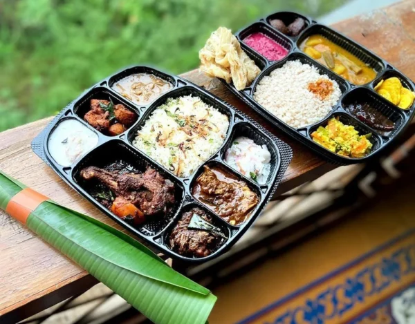8-Compartment Natraj Meal Tray
