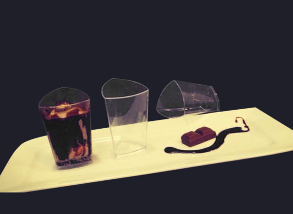 Triangle Glass | Unique Geometric-Shaped Glass for Drinks & Decor